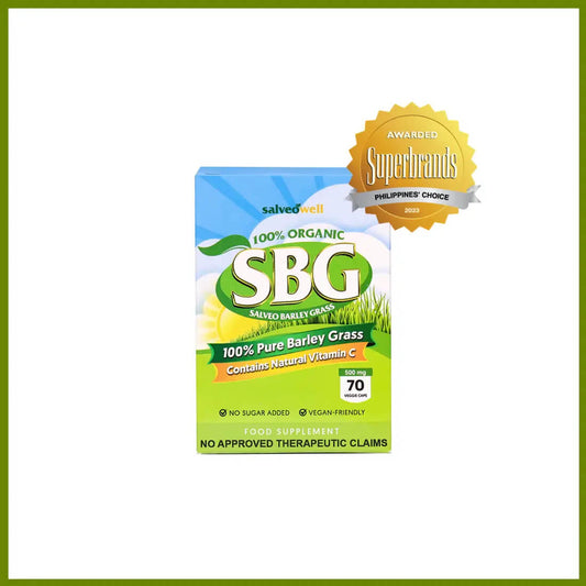 Salveo Barley Grass Capsules | 70 capsules | 500mg made in Australia FDA Approved